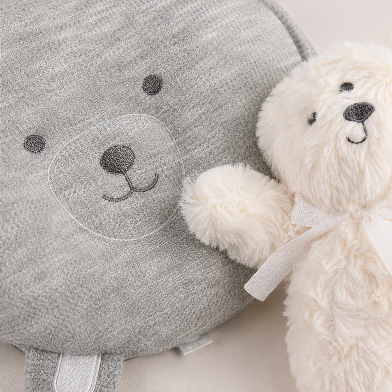 Fancy Decorative Pillow – Gray | Premium Soft Cushion for Kids & Home