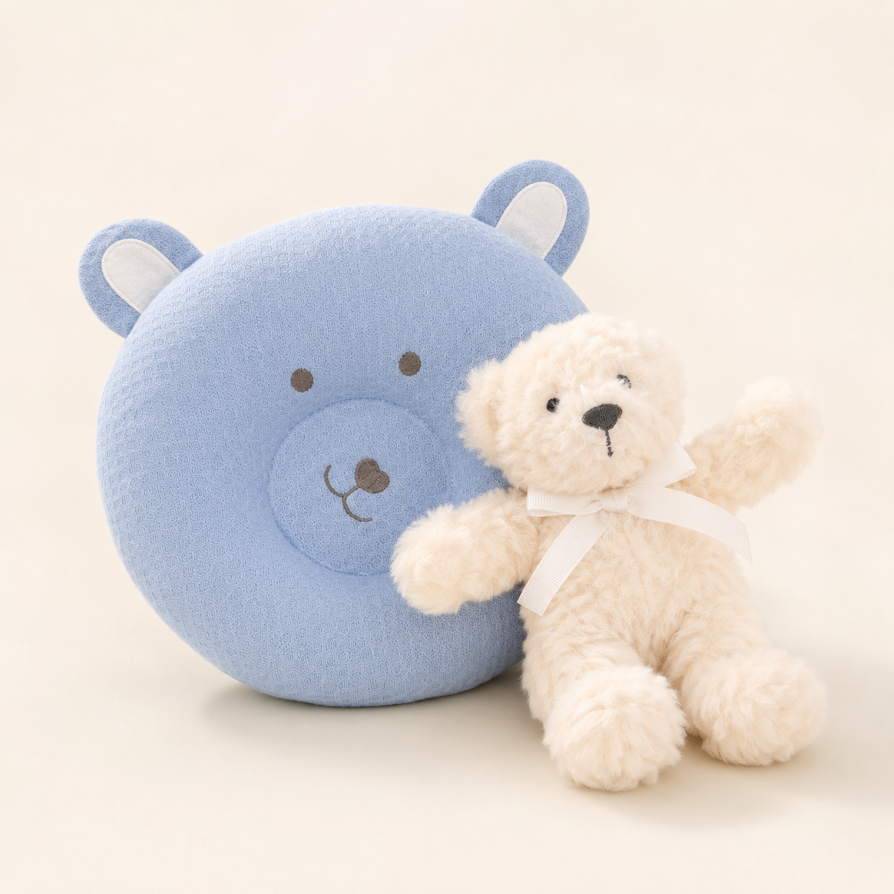 Fancy Decorative Pillow – Blue | Premium Soft Cushion for Kids & Home