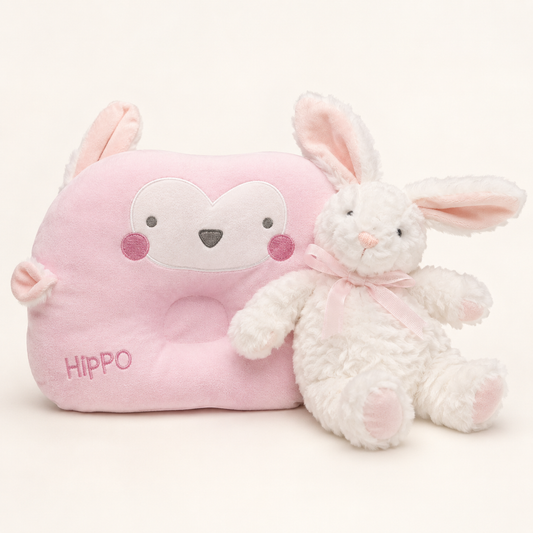 Fancy Decorative Pillow – Pink |  Premium Soft Cushion for Kids & Home