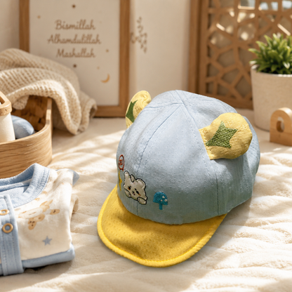 Kids Star Shape Cap – Cute Stylish Hat for Boys & Girls