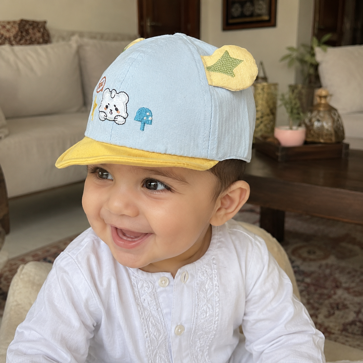 Kids Star Shape Cap – Cute Stylish Hat for Boys & Girls