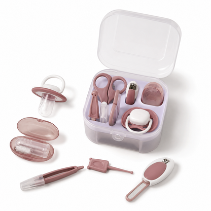 Baby Grooming Kit – Essential Newborn Care Set | Pink & Blue