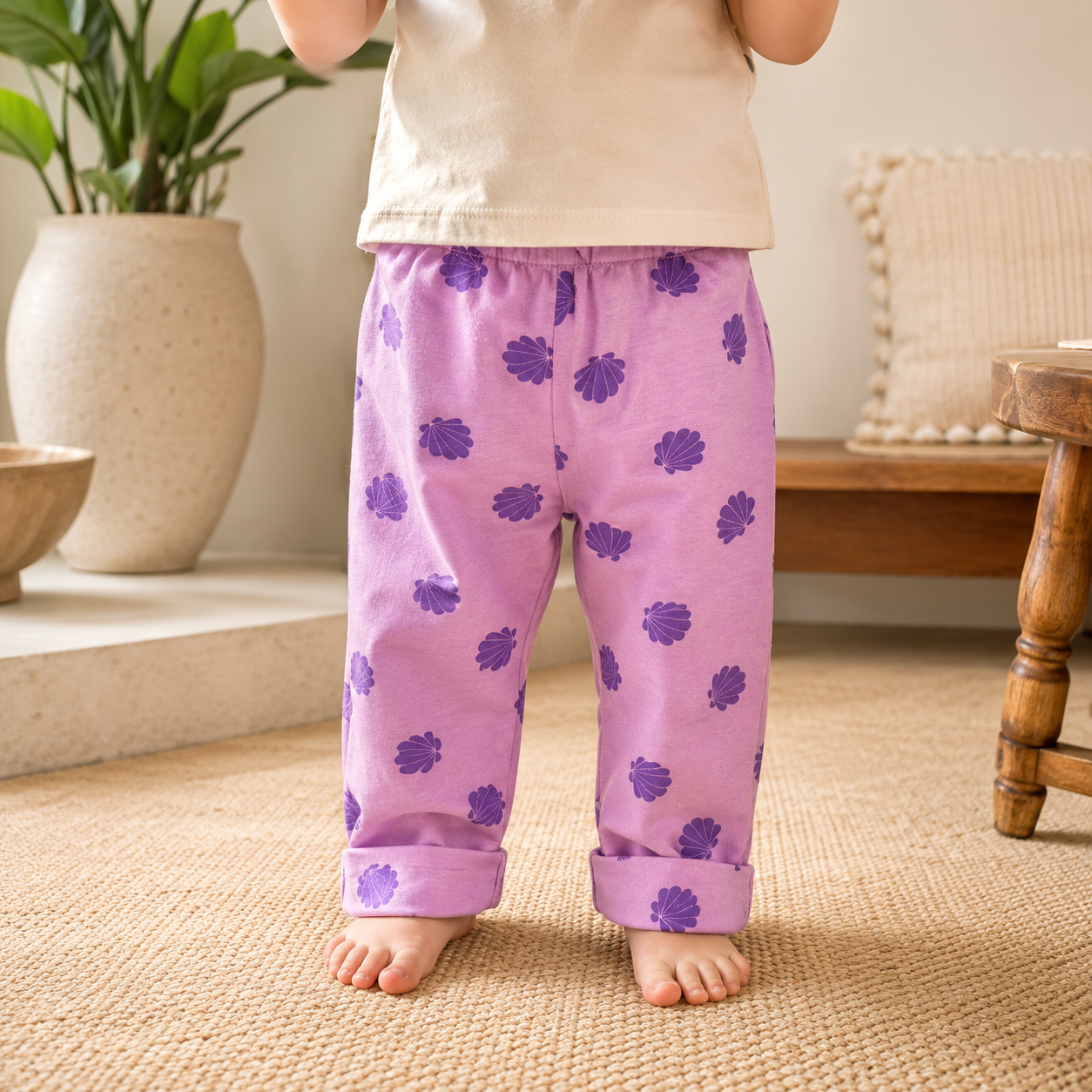 Baby & Toddler Cotton Trouser – Soft Layering Bottoms | 0 Months to 3 Years