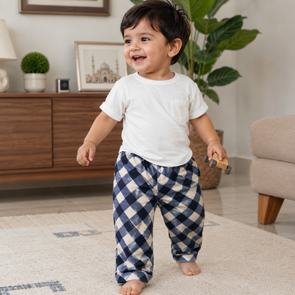Baby & Toddler Cotton Trouser – Soft Casual Bottoms | 0 Months to 3 Years