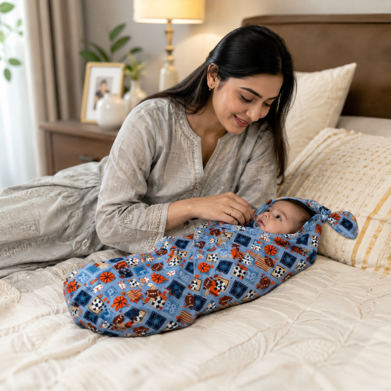 Baby Swaddle Wrap – Soft Newborn Gift Blanket | Perfect from Day One
