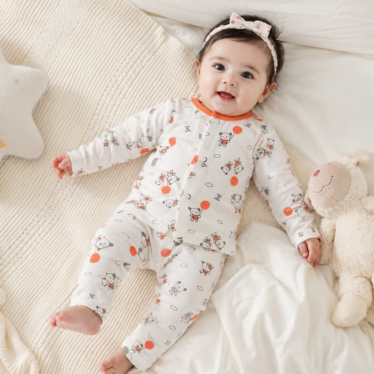 Baby 2-Piece Summer Outfit – Soft Everyday Set for Newborns & Infants