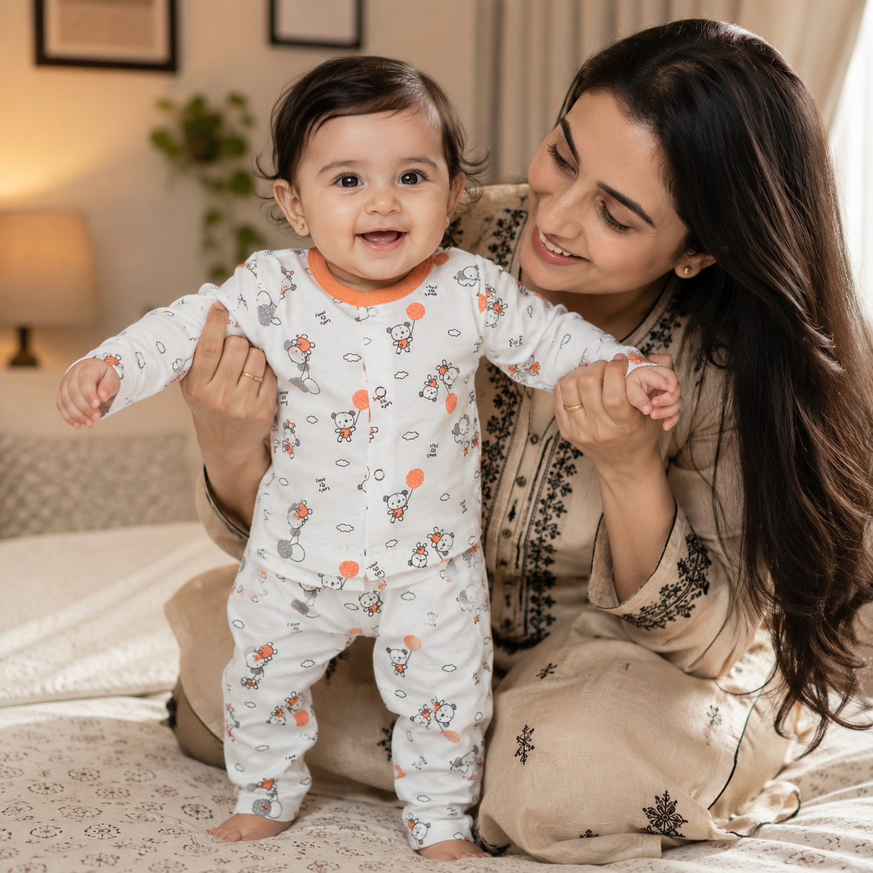 Baby 2-Piece Summer Outfit – Soft Everyday Set for Newborns & Infants