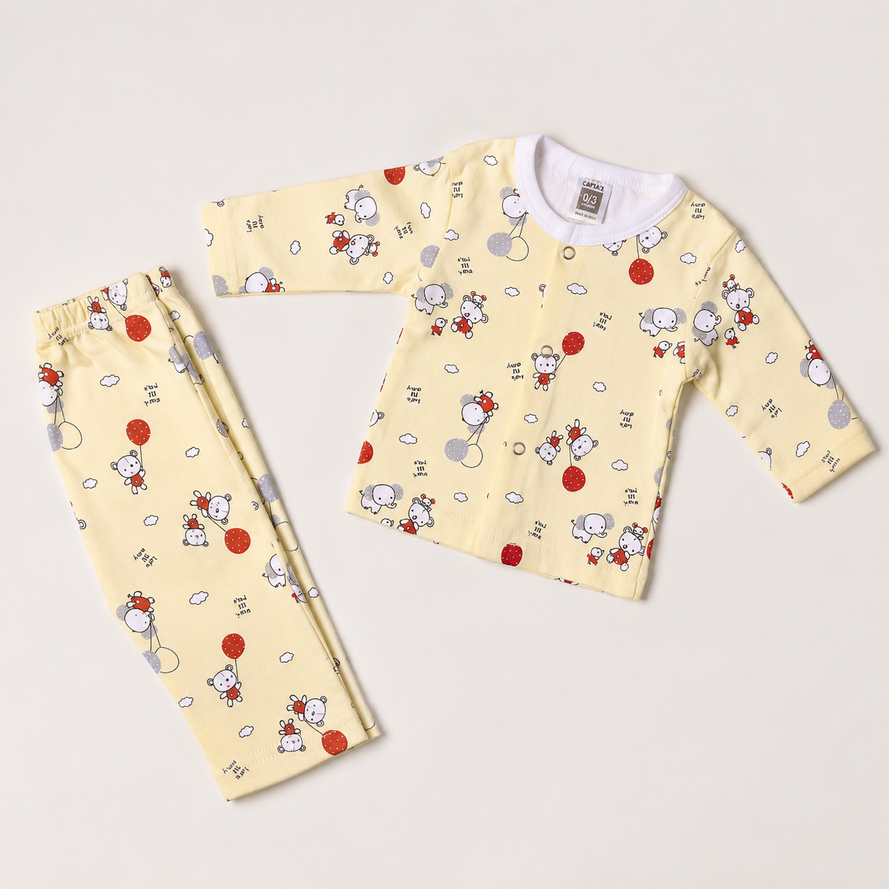 Baby 2-Piece Summer Outfit – Soft Breathable Set for Newborns & Infants