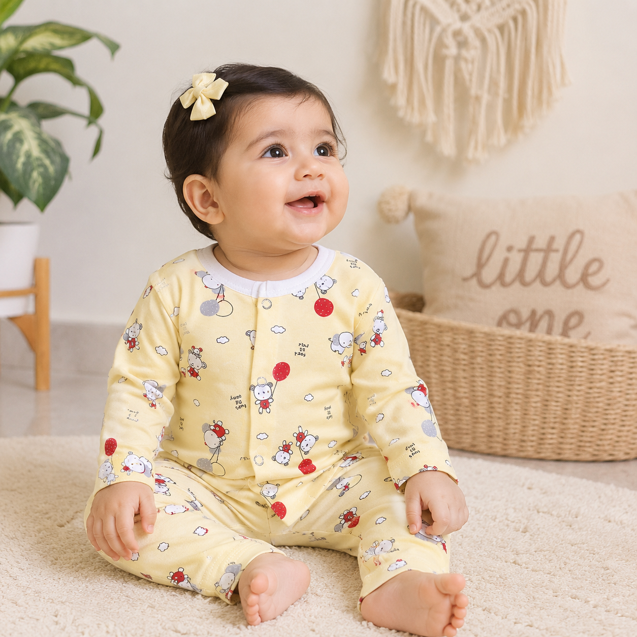 Baby 2-Piece Summer Outfit – Soft Breathable Set for Newborns & Infants