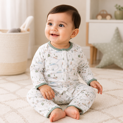 Baby 2-Piece Summer Outfit – Premium Quality Coordinated Set for Newborns & Infants