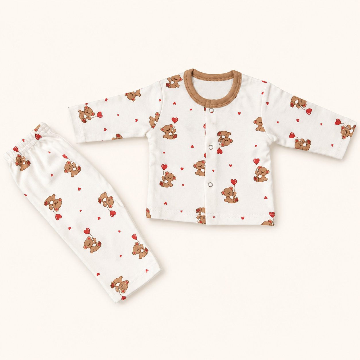 Baby 2-Piece Summer Outfit – Soft Breathable Set for Newborns & Infants