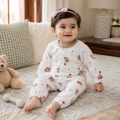 Baby 2-Piece Summer Outfit – Soft Breathable Set for Newborns & Infants