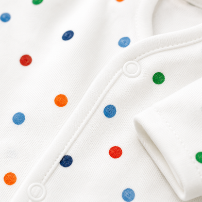 Baby Suit 11-Piece Polka Dots Design Complete Newborn Set - 0-3 Months