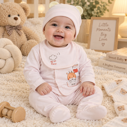 Little Voyage Newborn Baby Outfit