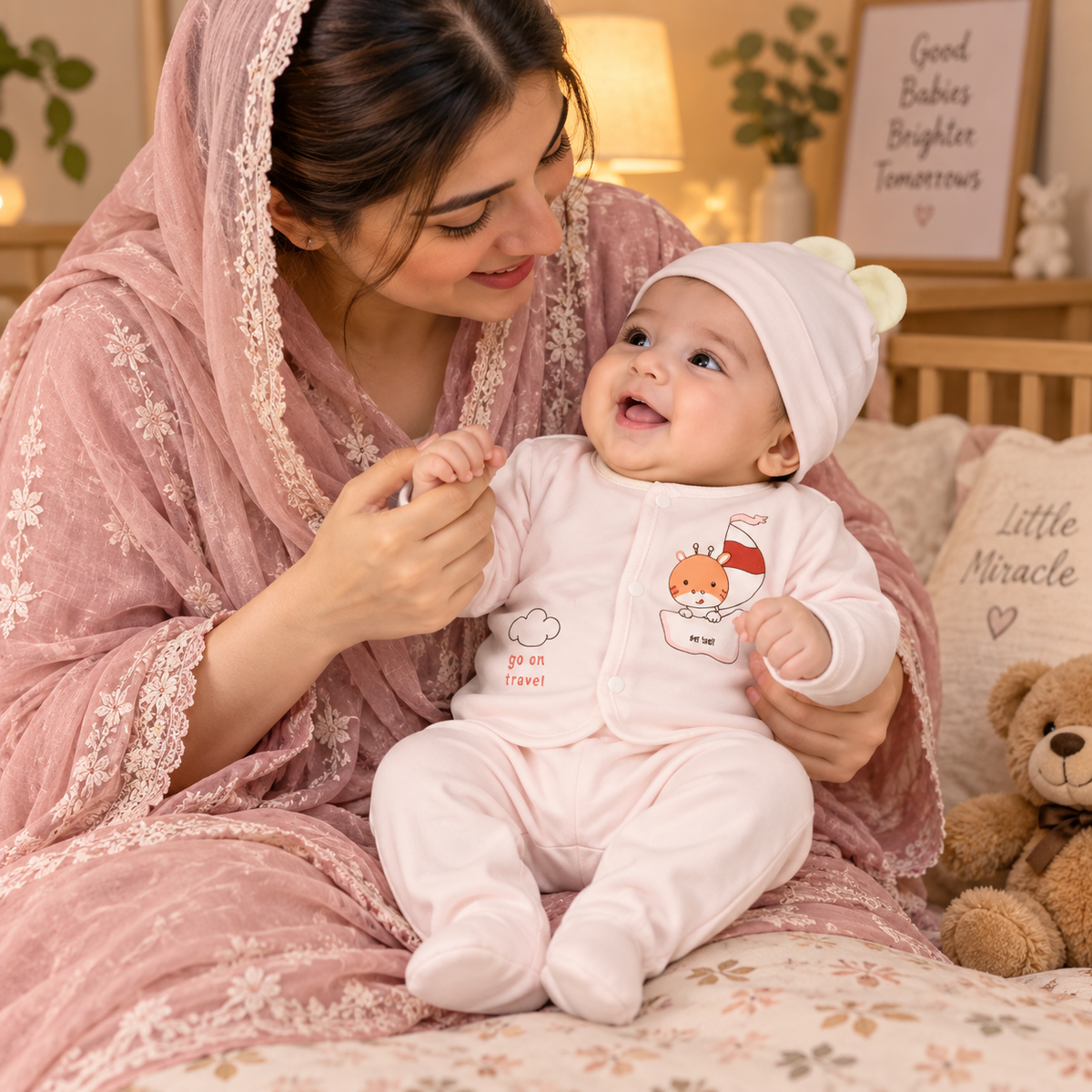 Little Voyage Newborn Baby Outfit