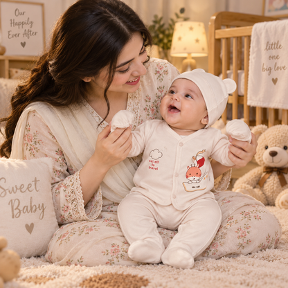 Little Voyage Newborn Baby Outfit