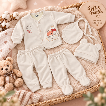 Little Voyage Newborn Baby Outfit