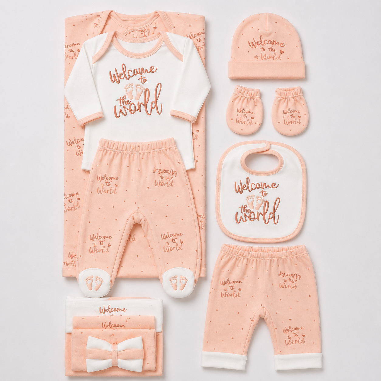 Welcome to the World – Newborn Starter Set | Pink