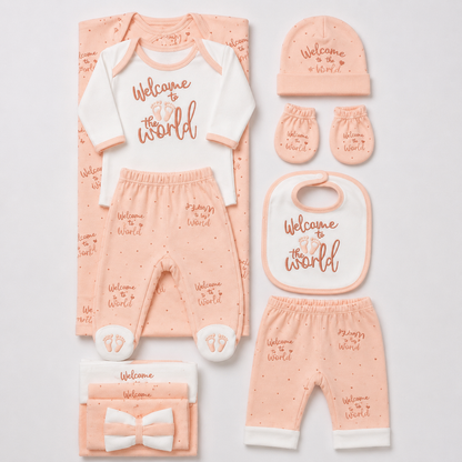 Welcome to the World – Newborn Starter Set | Pink