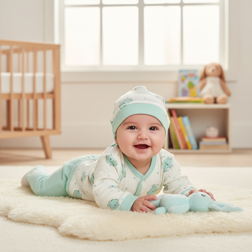 Baby Suit 3-Piece Printed Bundle 9 Pieces