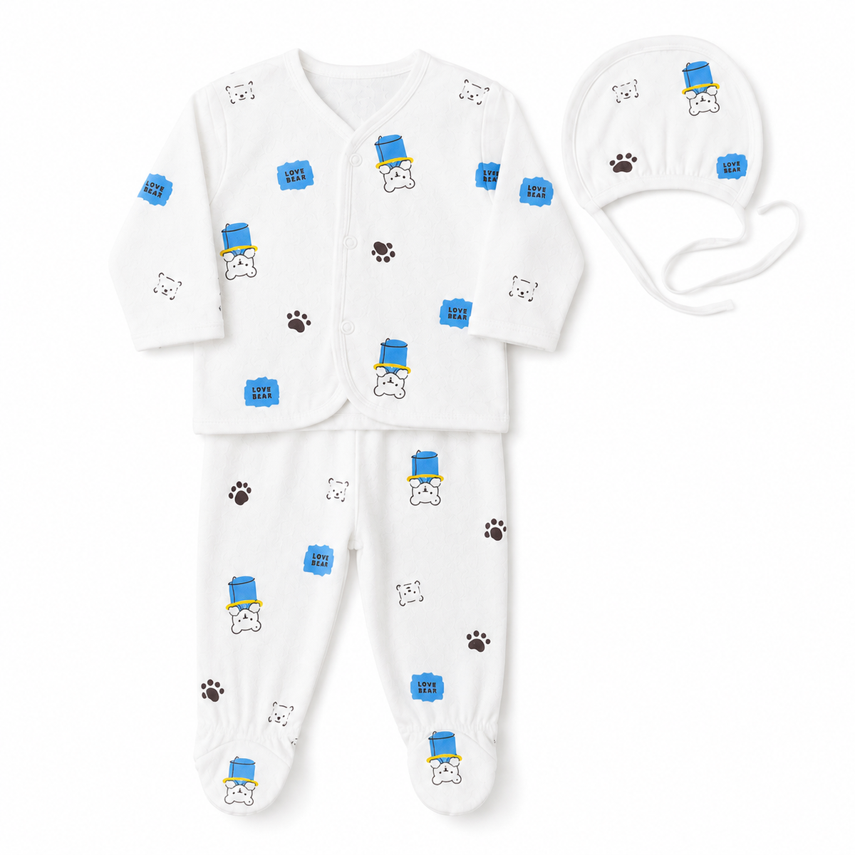 Premium 11-Piece Baby Starter Set - Complete Newborn Essentials 0-3 Months