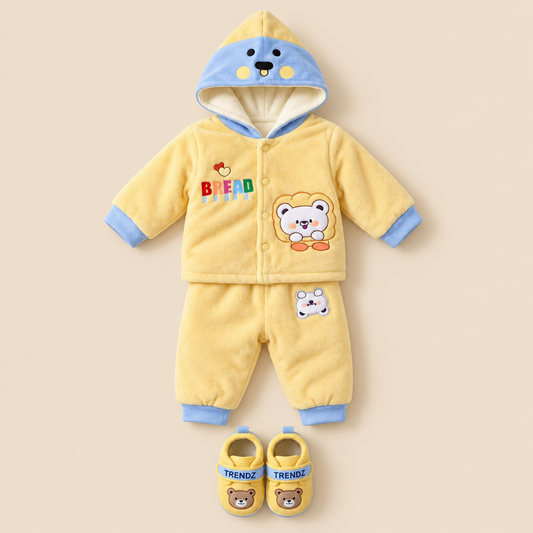 Premium 3-Piece Baby Suit Set - Soft Cotton Outfit for Newborn 0-3 Months