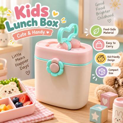 BiteBuddy Kids Lunch Box with Spoon