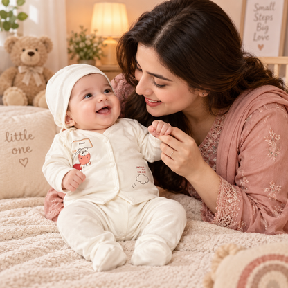 Little Voyage Newborn Baby Outfit