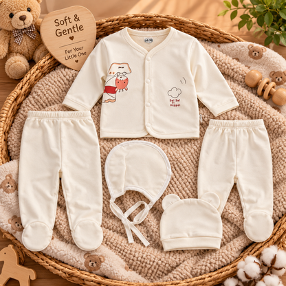 Little Voyage Newborn Baby Outfit
