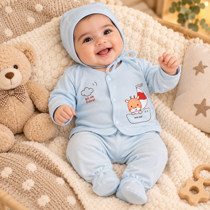 Little Voyage Newborn Baby Outfit