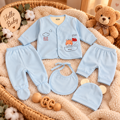 Little Voyage Newborn Baby Outfit