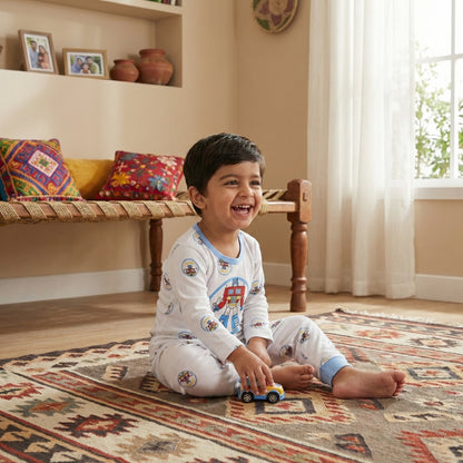 Boys 2-Piece Outfit - Shirt & Trouser Transformer Design 12M-4Y