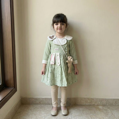 Baby Girl Stylish Fancy Frock - Elegant Party Dress 18M-4Y