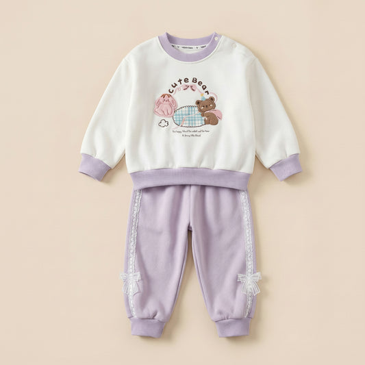 Imported Baby Suit - Cute Bear Design for 6-18 Months