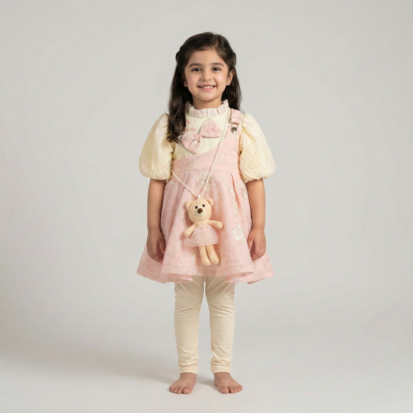 Baby Girl Fancy Frock - Elegant Party Dress 18M-4Y