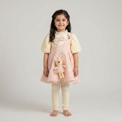 Baby Girl Fancy Frock - Elegant Party Dress 18M-4Y