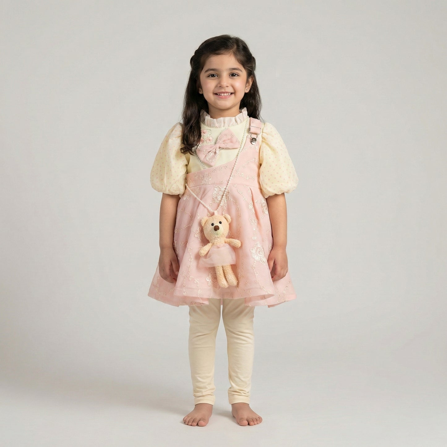 Baby Girl Fancy Frock - Elegant Party Dress 18M-4Y