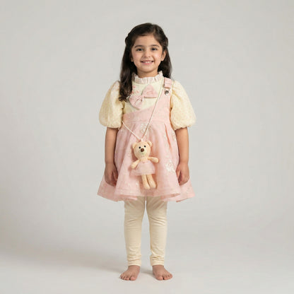 Baby Girl Fancy Frock - Elegant Party Dress 18M-4Y