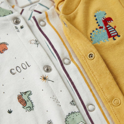 Premium Baby Romper Pack of 3 - Imported Quality 0-18M