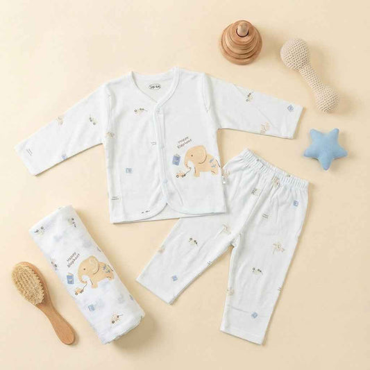 Premium 2-Piece Baby Suit - Lightweight Outfit for Newborn 0-6M