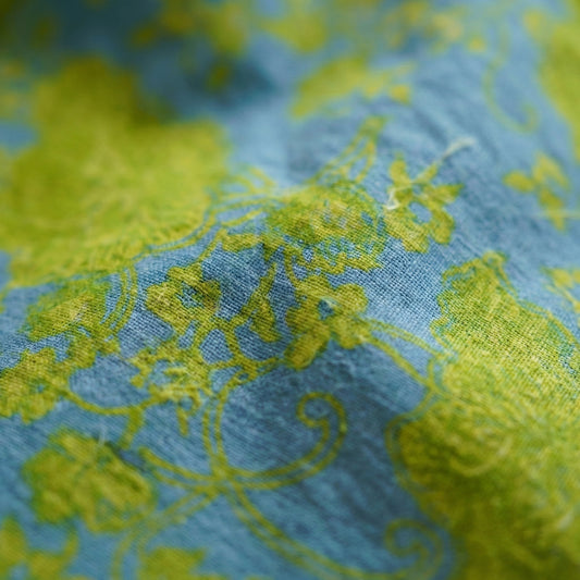 Baby Girl Green Floral Printed Frock - Beautiful Party Dress 12M-3Y