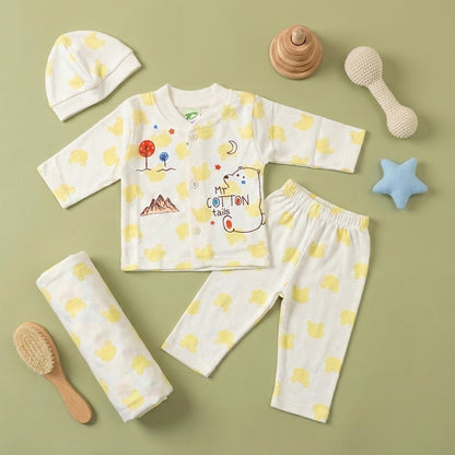 Premium 3-Piece Baby Suit - Lightweight Outfit for Newborn 0-6M