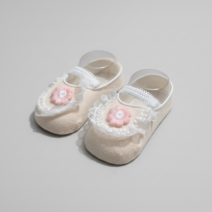 Newborn Baby Shoes - Soft Sole First Shoes for Newborns 0-3 Months