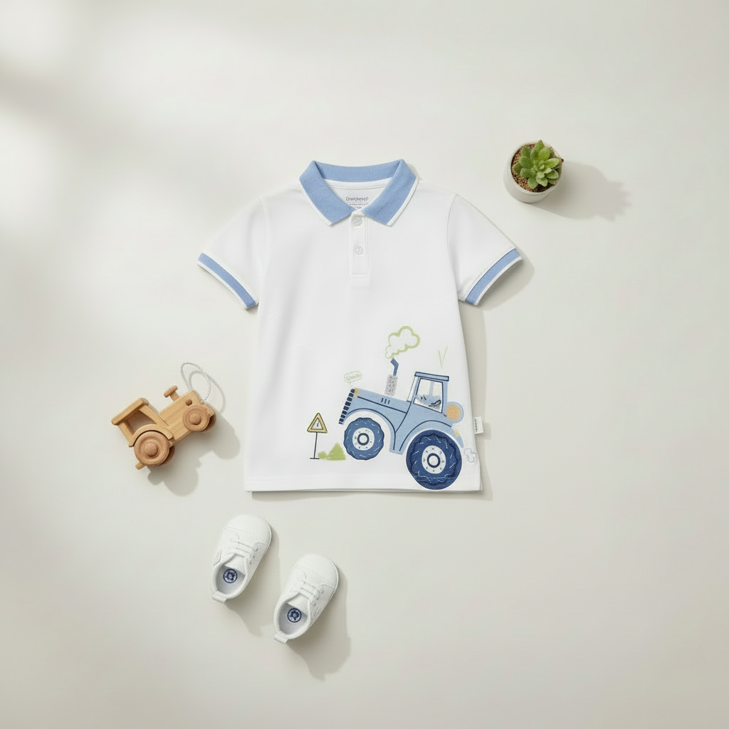 Boys Premium Printed Shirt - Versatile Casual Top for Toddlers & Kids 1-6Y