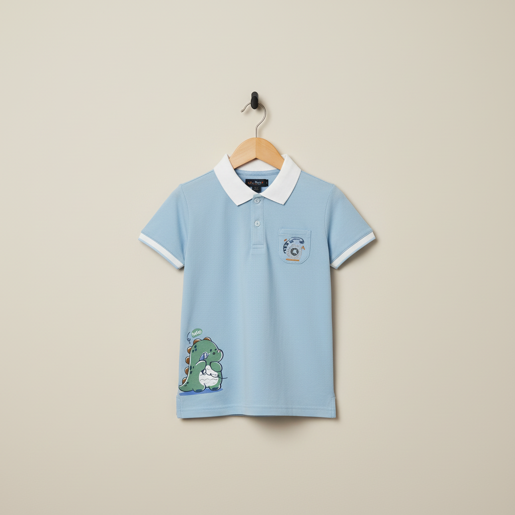 Boys Luxury Printed Shirt - Premium Statement Top for Toddlers & Kids 1-6Y