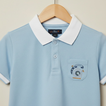 Boys Luxury Printed Shirt - Premium Statement Top for Toddlers & Kids 1-6Y