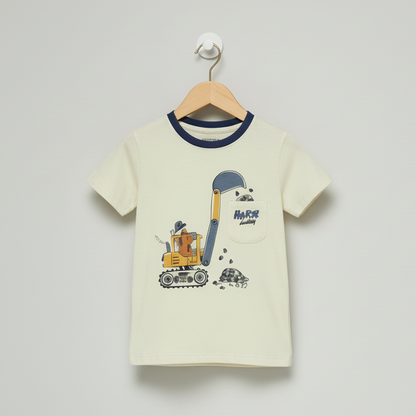 Boys Value Printed Shirt - Affordable Casual Top for Toddlers & Kids 1-6Y