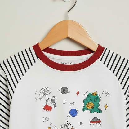Boys Smart Value Printed Shirt - Stylish Casual Top for Toddlers & Kids 1-6Y