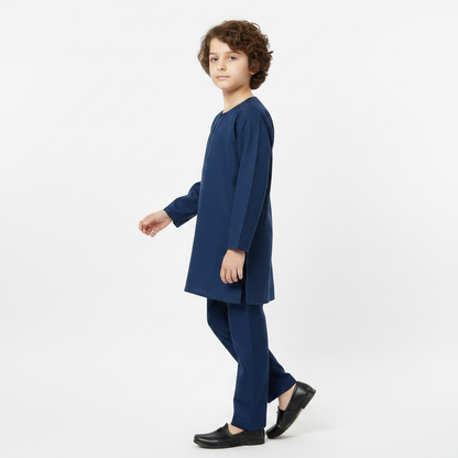 Baby Boys Paper Cotton Kurta Shalwar - Lightweight Traditional Outfit for Babies 6-12 Months