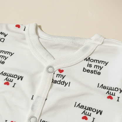 I Love Daddy 5-Piece Newborn Gift Set - Complete Baby Starter Set for Newborns 0-3 Months
